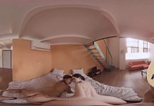 Hot roommates enjoy their great sex