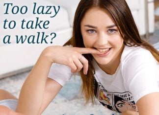 Too lazy to take a walk?