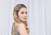 Tattooed Slut on Casting
