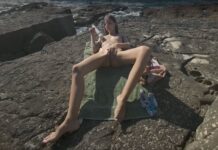 Hot Babe Rebeka Ruby Risky Public Masturbation On Vacation Finishing With Dildo Rfo