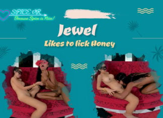 Jewel Likes to Lick Some Honey
