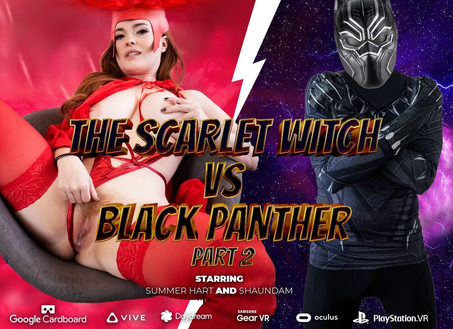 Scarlet Witch Vs Black Panther Part 2 | FBOMB STUDIOZ Virtual Reality Sex  Movies