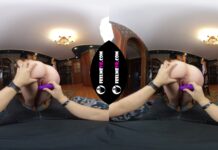 Lina Makes Lapdance And Then Masturbates With Sucking Vibrator VR180