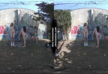 On Vacation With Matty Cheri Rebeka Ruby Nude In Public Painting Graffiti And Dancing