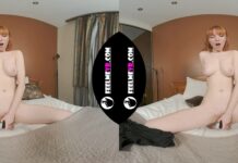 Virtual Reality Big Tits Teenager Lilly Mays Masturbates With A Vibrator