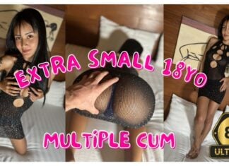 Extra Small 18yo Multiple Cum