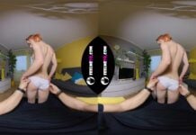 Thumbelina Sexy Redhead Lapdance VR180