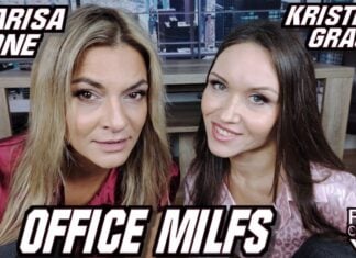 Klarisa Leone and Kristina Grace: Office MILFs