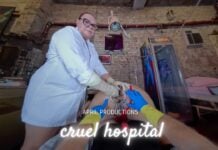 Nurse Korola uses patient underground