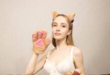 Busty Teen Polly Yangs Experiments With Her Furry Fetish