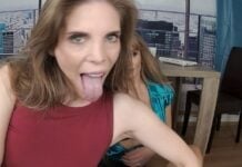 Laura Crystal and Valentina Love: Office MILFs