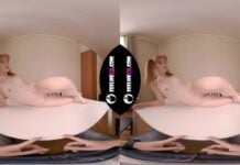 Virtual Reality Striptease With Redhead Teen Vladislava