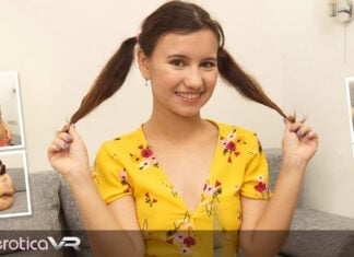 Cute And Tiny Teen Sunny May Wants To Be A Pornstar